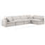 Canapé modulaire en coin 5 pièces Hinami-94482460
