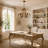 6 - Light Iron Dimmable Chandelier-1083617533