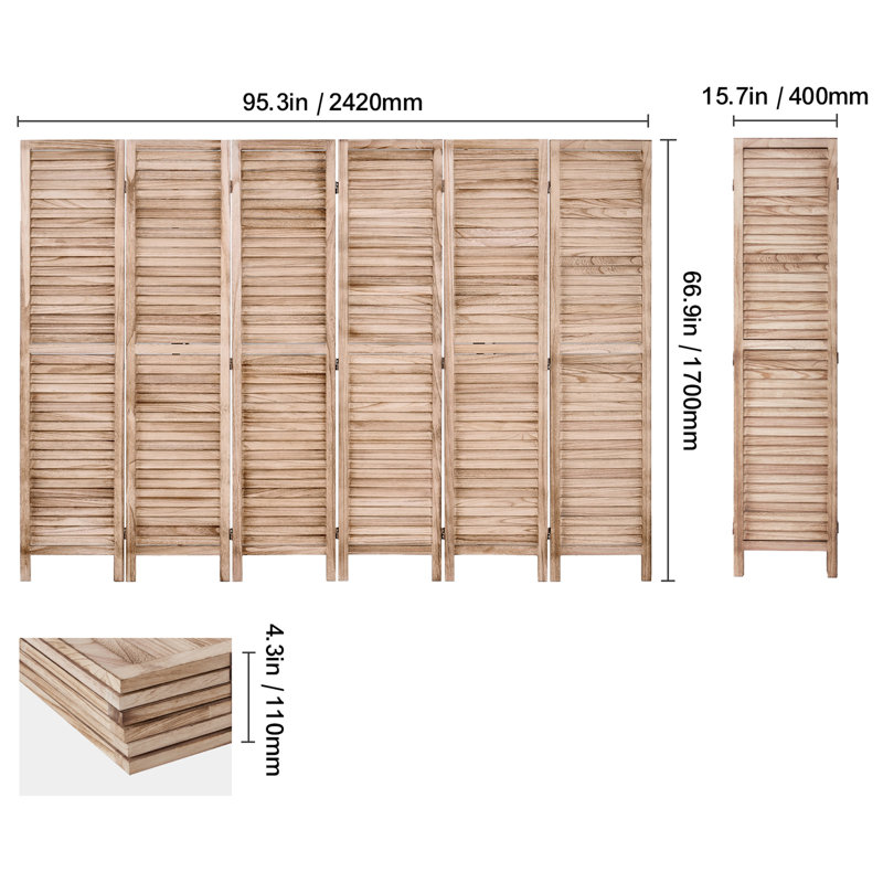 Cloison en bois