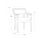 Fauteuil de salle à manger Sacco-342865672-342865674