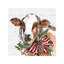 Christmas Cow by Anne Tavoletti - Painting on Canvas-468375723-468375743