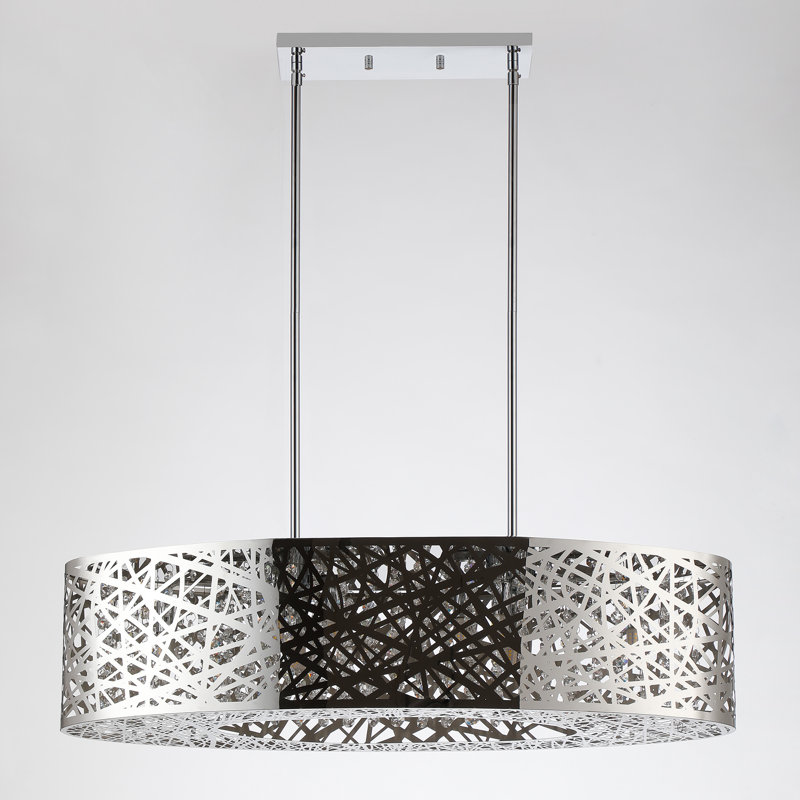 Buco 8 - Light Dimmable Drum Chandelier