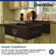 Évier de cuisine en argile réfractaire avec grille d'évier et crépine L 33 po x l 18 po Solstice-81000769