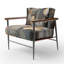 Abstract Shapes And Lines III - Fauteuil rembourré abstrait-203724696