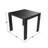 Dulcie 22.5" Square Metal Outdoor Side Table