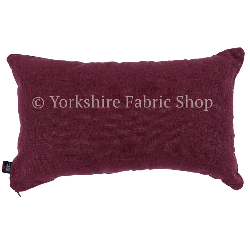 James Rectangular Cushion, Wine