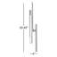 Luminaire suspendu DEL 4 po Indra - nickel satiné-1148287481