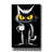 'Coffee Cat' by Rey Klimt Canvas Wall Art-1694587216