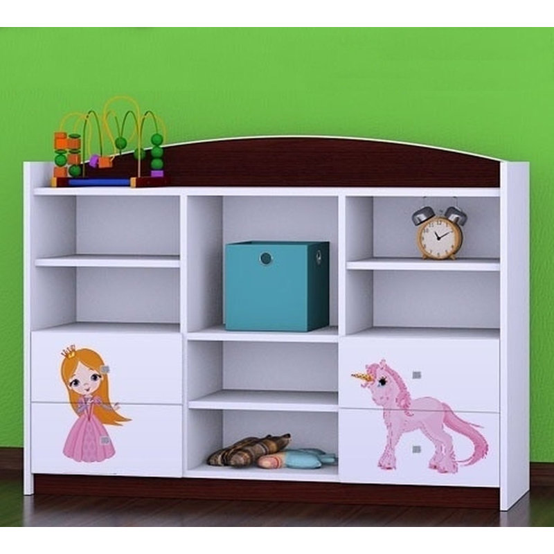 Bianca 92cm H X 129cm W Kids Cube, Wenge