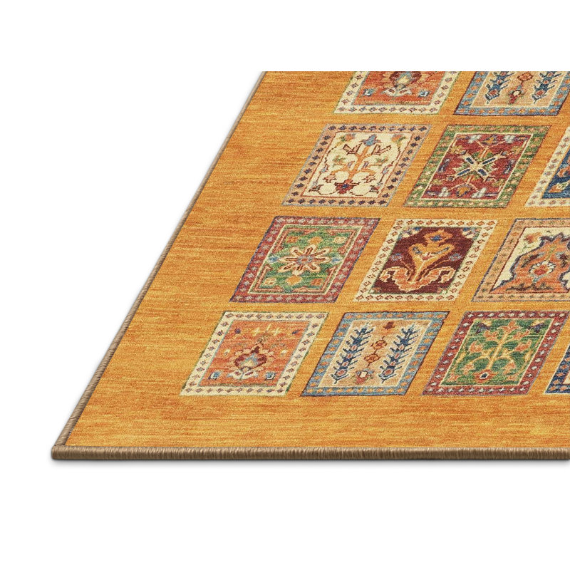 Abstract Indoor Rug, Rectangle 5' x 7'