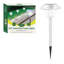 White Solar Powered Integrated LED Pathway Light Kit