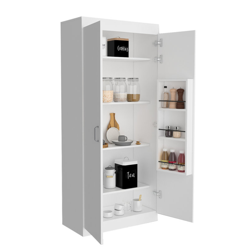 Garde-manger Varese, double porte, cinq tablettes