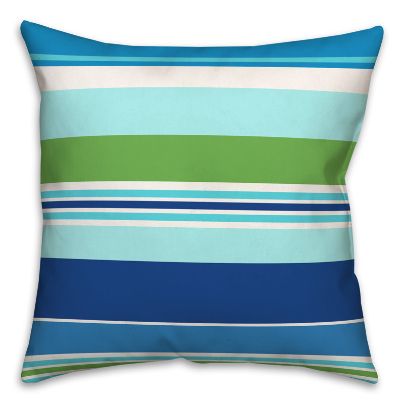Coussin rayé
