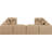 Ivion Upholstered U-Shaped Sectional Reversible-94884368