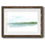 «Green Ribbon Coast I», reproduction encadrée rustique avec tableau mat-43342942-43342943