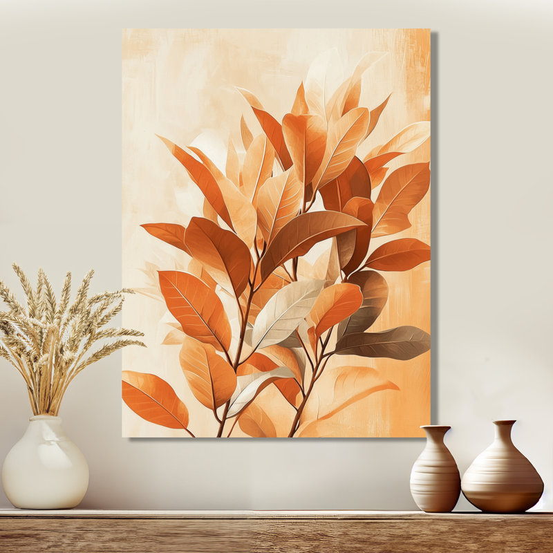 Skyler - impression sur toile florale, Wrapped Canvas, Does Not Apply, 20" H x 12" W