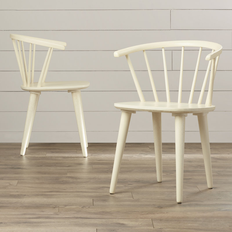Sheffield Solid Wood Dining Chair, Antique White