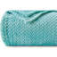 Jeté super doux en flanelle soyeuse Coral Premium-107963056-107963059