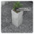 Terra Fiberstone And MGO Clay Planter, Mid-Century Modern Tall Square Planter Pot For Indoor And Outdoor-97857798-97857800