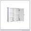 Armoire murale de salle de bain en bois avec une porte 20,86 x 5,71 x 20 pouces