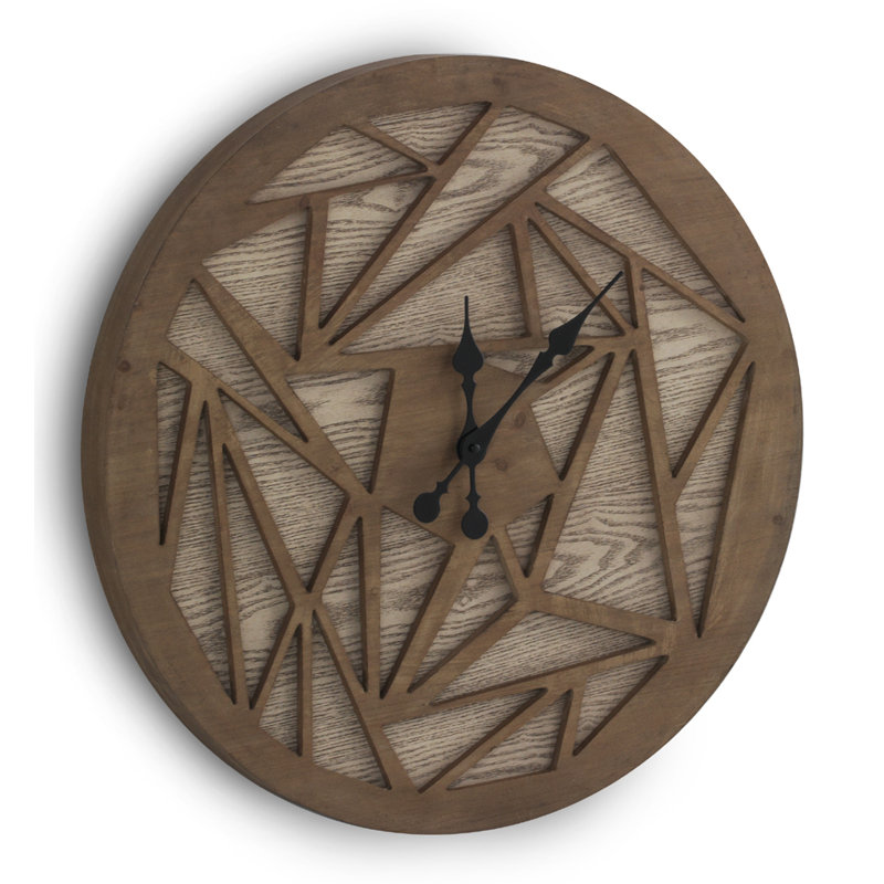 Snowden Wood Wall Clock