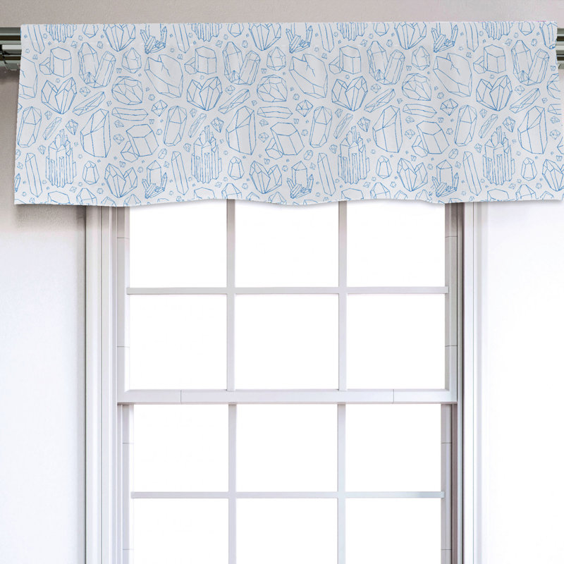 Sateen Ruffled Window Valance