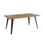 Ensemble de salle à manger 5 pièces avec chaises rembourrées pivotantes et table rectangulaire - 2 options de couleurs pour la salle à manger de cuisine-783722497-783722496