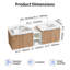 Meuble-lavabo flottant 60 "Unitas (RTA)-132851966