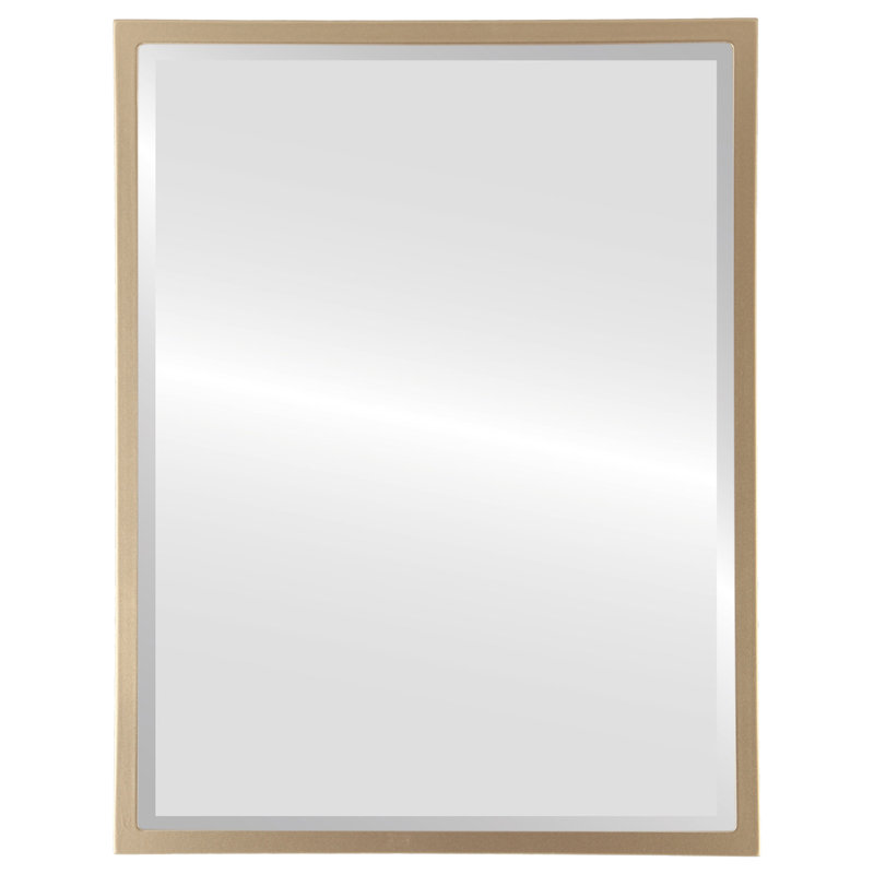 Miroir d'appoint Campblin, Jet doré, H 23,12 po x l 29,12 po