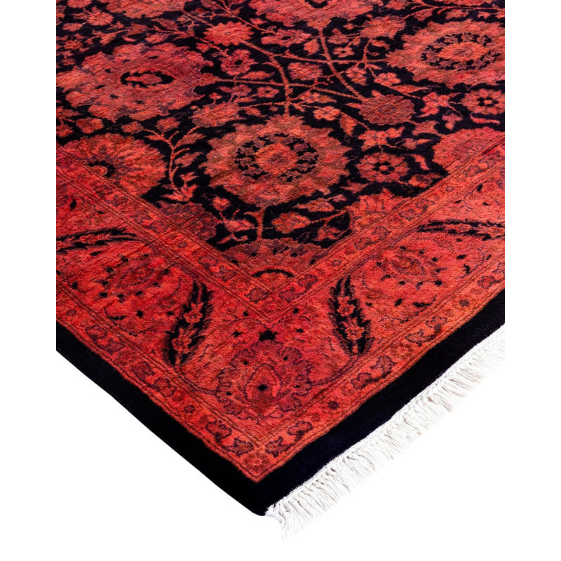 Overyed One-of-a-Kind Runner 3'1" X 10'3" Hand Knotted Area Rug