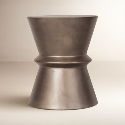 Isiah Concrete Top End Table