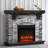 Troy 45'' W Electric Fireplace-140163455