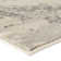 Tapis floral gris