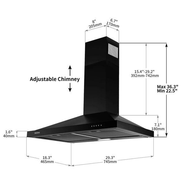 Dimensions du produit