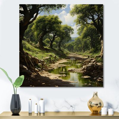Christianisme jardin de Gethsémani IV sur toile