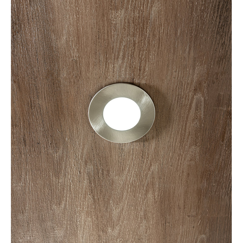 Rustic Bronze and Wood 5-Light LED Island Pendant