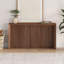 Adelma 56" Wide Rectangular Fluted Console Table-1610617738