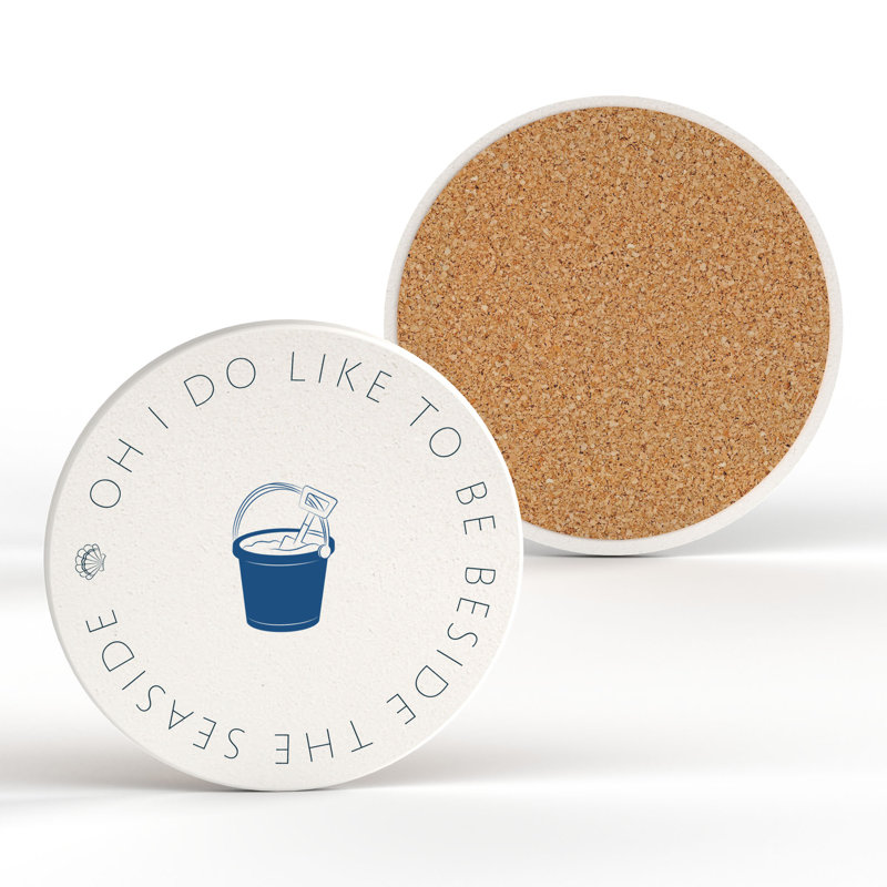 Ceramic Round 1 Piece Coaster