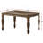 Transitional Style 1Pc Dining Table(Only Table)-1368388317