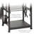 Herwald 12'' W Metal Log Rack