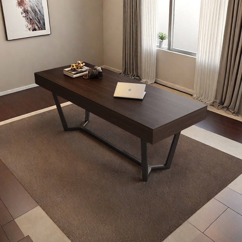 Bureau rétro tendance, H 29,52 po x l 78,74 po x P 27,55 po