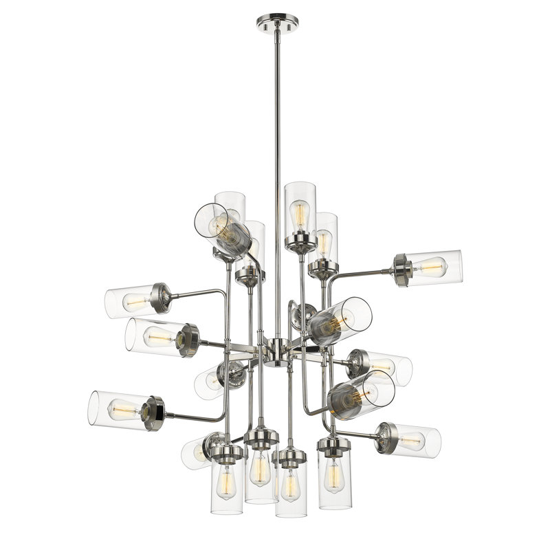 Lustree linéaire 20 lumières spoutnik modern Grantham