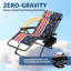 Ensemble de 2 chaises Gravity, avec plateau et porte-gobelet