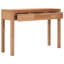 Console en bois massif 43,3 po Charika