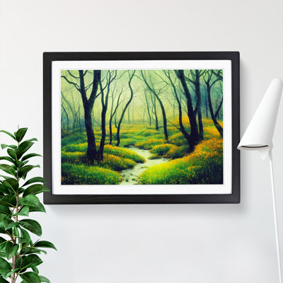 Spring Forest in Watercolour Vol.5 - Framed Print