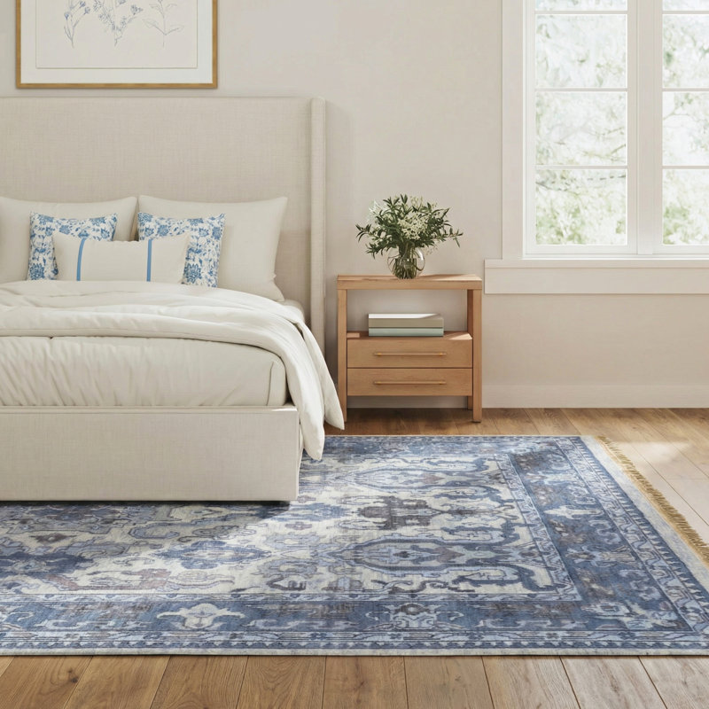Mulane Oriental Indoor Rug, Rectangle 9' x 13'