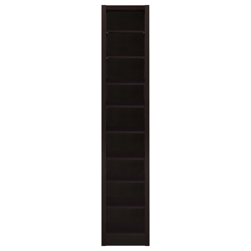 Cappuccino Rectangular Bookcase
