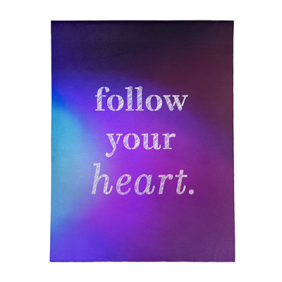 Tapis en chenille poly «Quotes»