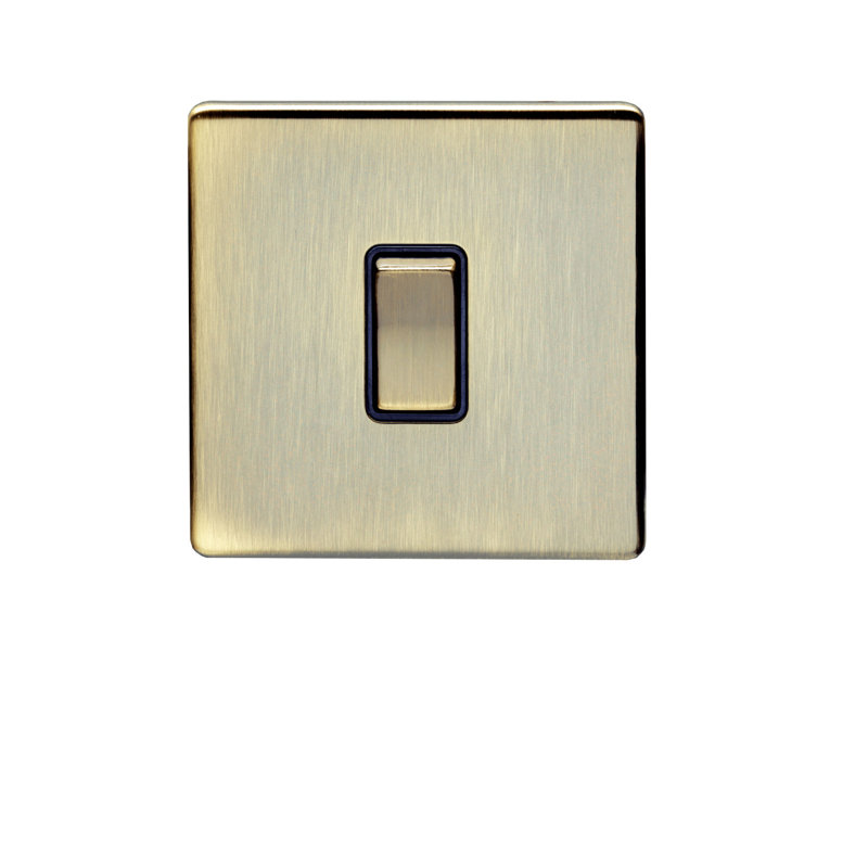 3Mm Slim Profile - Light Switch, Antique