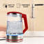 Bouilloire électrique de 2 litres, chaudière rapide de 8,4 tasses, bouilloire en verre-112634406